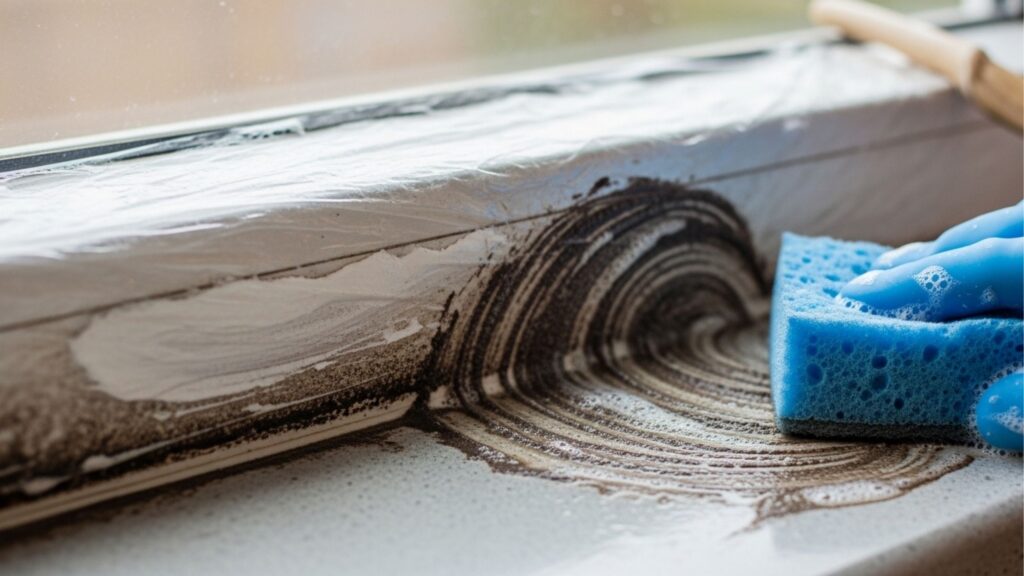 Aplique bicarbonato de sódio e filme plástico nas guias das janelas: por que recomendam e para que serve