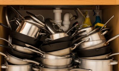 Panelas empilhadas embaixo da bancada estão fora de moda: a nova tendência é mais prática e elegante para a sua cozinha