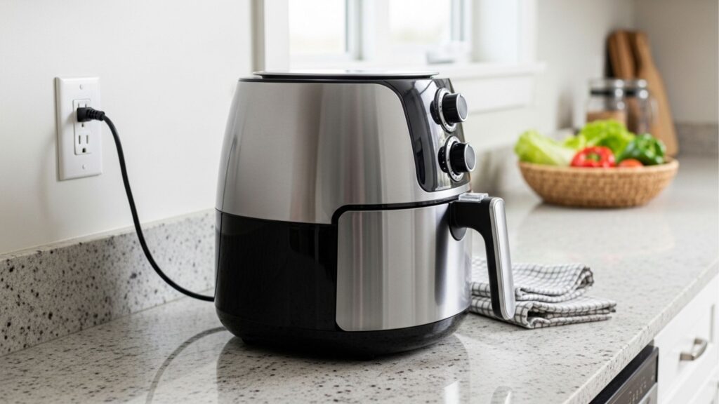 Aviso para quem utiliza air fryer sem óleo! É necessário redobrar a atenção na cozinha