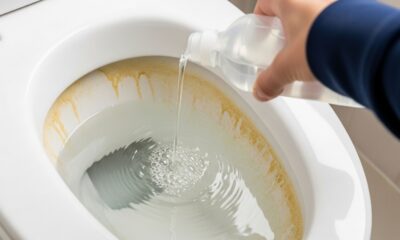 Nem bicarbonato de sódio, nem produtos de limpeza: esta é a melhor maneira de remover o calcário de torneiras e vasos sanitários