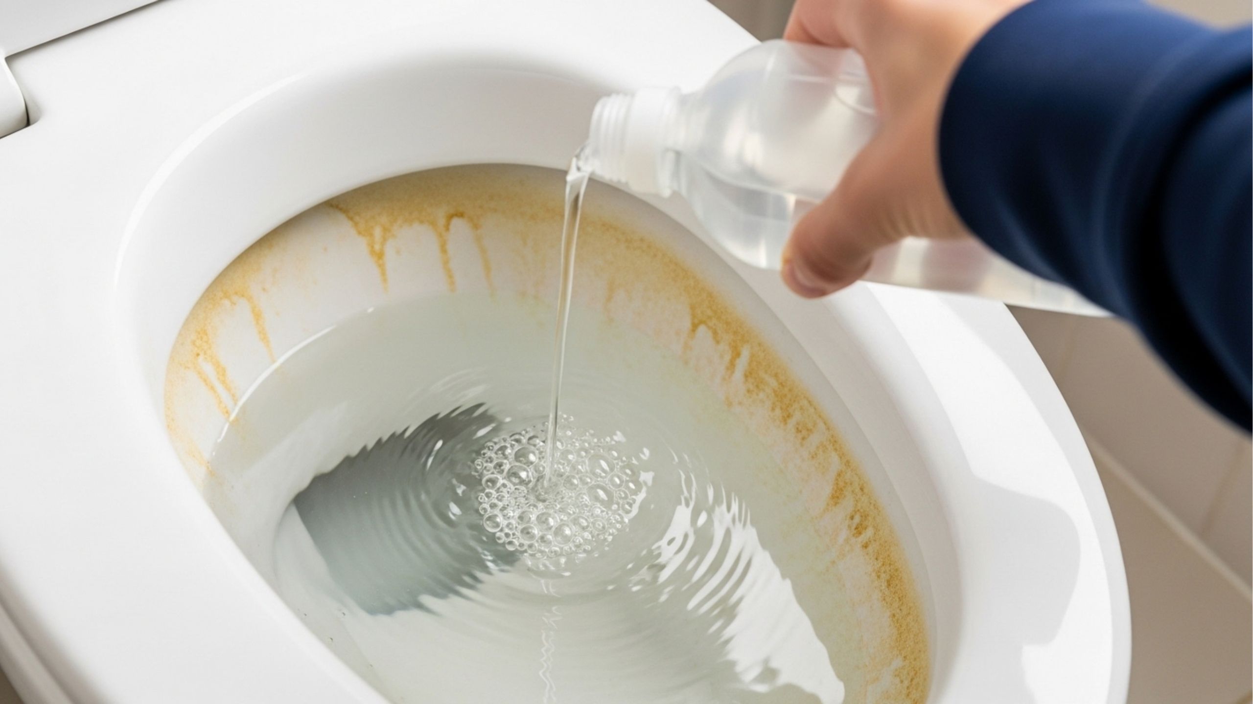 Nem bicarbonato de sódio, nem produtos de limpeza: esta é a melhor maneira de remover o calcário de torneiras e vasos sanitários