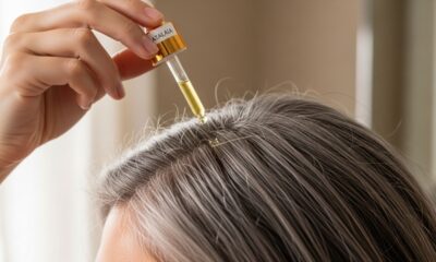 Adeus, grisalhos! Aplique este óleo no cabelo e livre-se dos fios brancos em menos de 1 mês