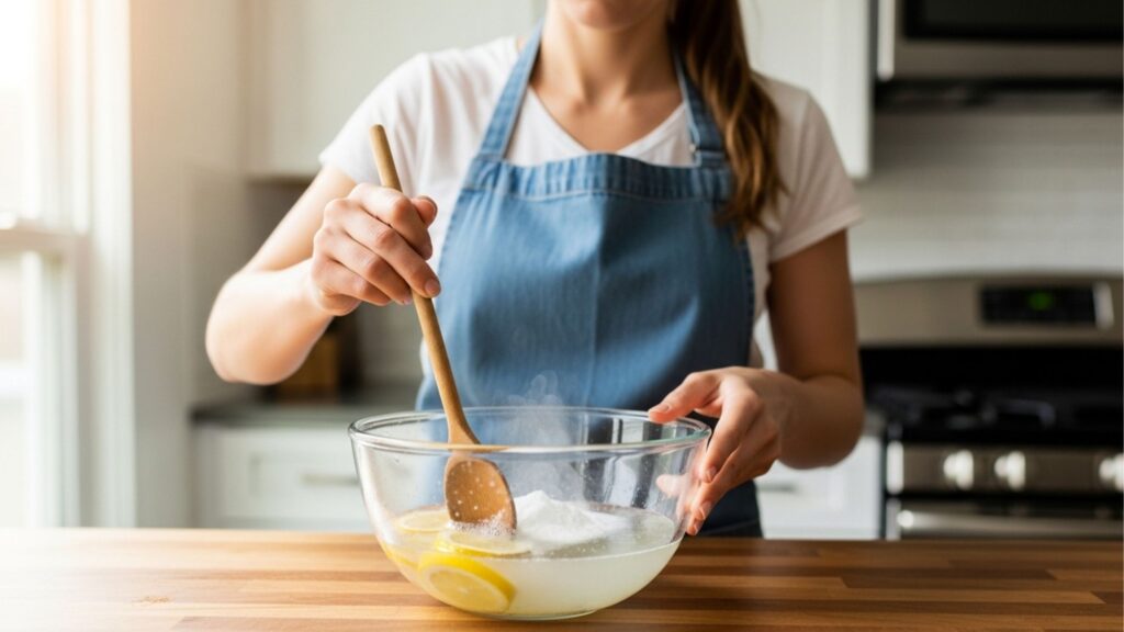 Borrifar nos azulejos do banheiro elimina o mofo melhor que água sanitária?