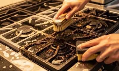 "Deixe com aparência de novo sem complicações", este é o segredo para limpar grelhas de ferro engorduradas do fogão