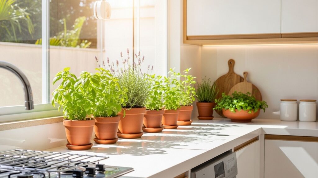 5 plantas para cultivar na cozinha que repelem moscas e aromatizam o ar