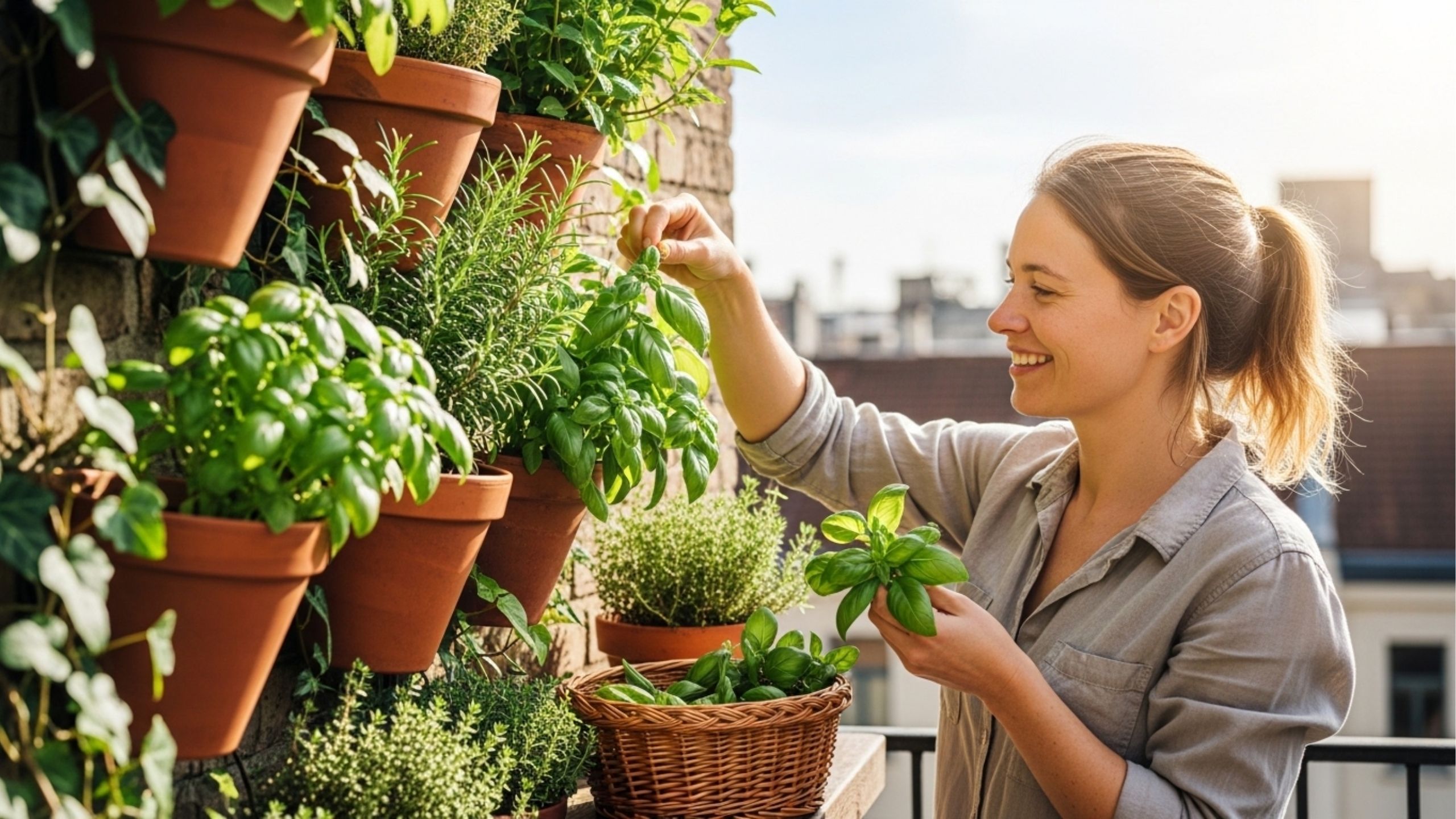 Como montar uma horta vertical em casa e cultivar alimentos frescos mesmo com pouco espaço