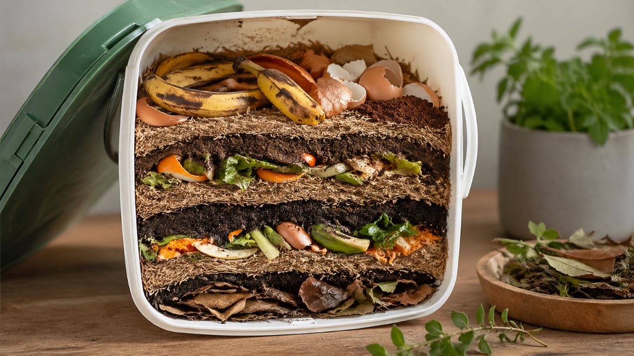 Transforme restos de cozinha em adubo poderoso e faça suas plantas crescerem com mais força