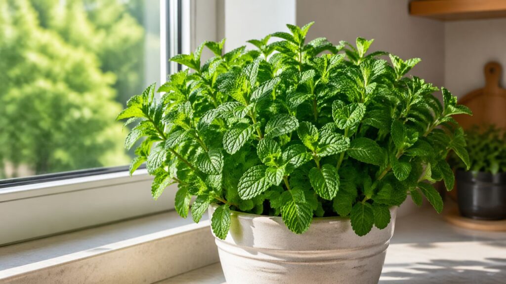 Como plantar hortelã em vaso do jeito certo e fazer ela crescer sem parar dentro de casa