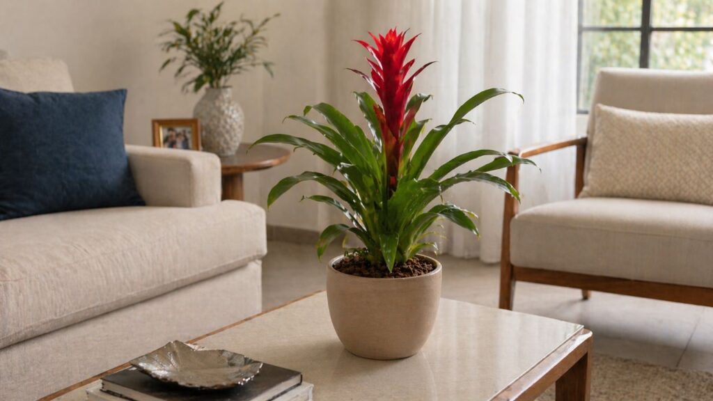 Usar bromélia na decoração traz cor e muda o clima do ambiente de forma natural