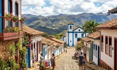 A vila de mil habitantes a 1.500 m de altitude em Minas Gerais que esconde 14 cachoeiras a 17 km de Ouro Preto