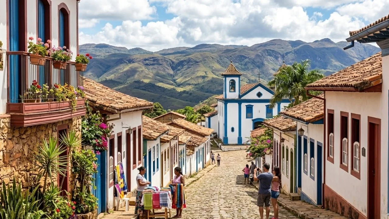 A vila de mil habitantes a 1.500 m de altitude em Minas Gerais que esconde 14 cachoeiras a 17 km de Ouro Preto