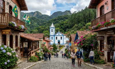 A Suíça Cearense a mais de 800 metros de altitude tem inverno que chega a 10°C no sertão do Ceará