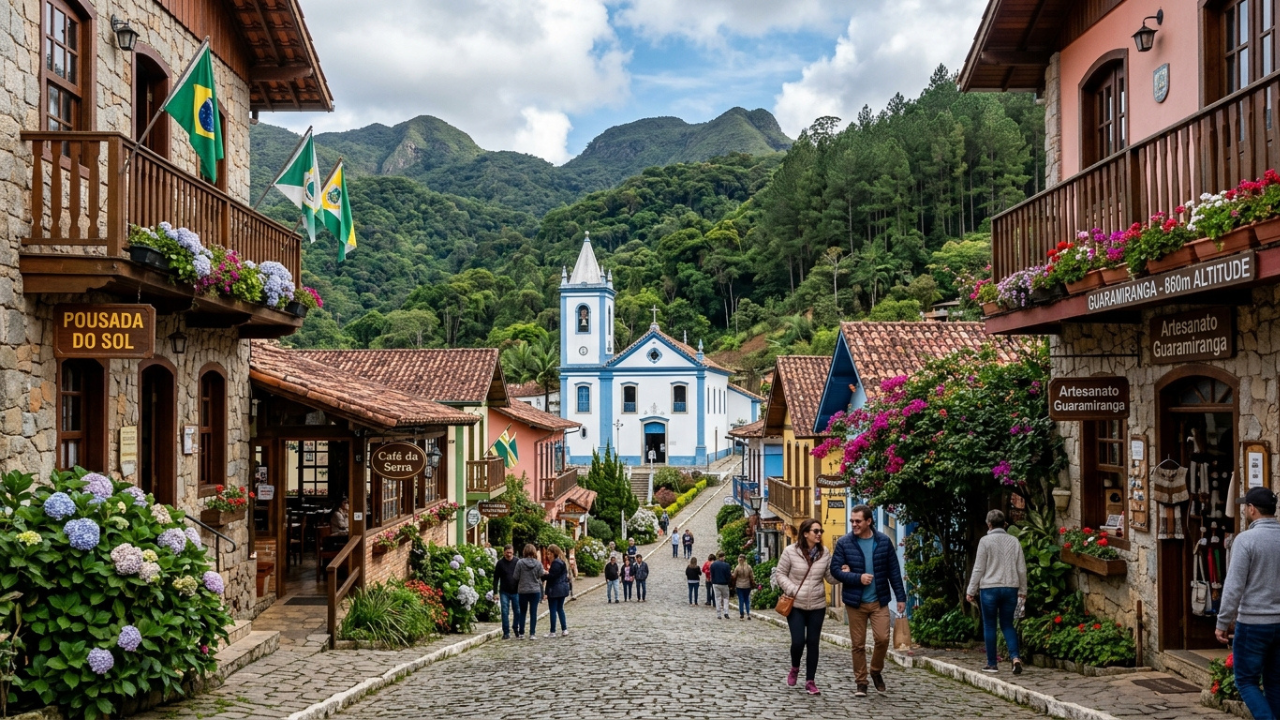 A Suíça Cearense a mais de 800 metros de altitude tem inverno que chega a 10°C no sertão do Ceará