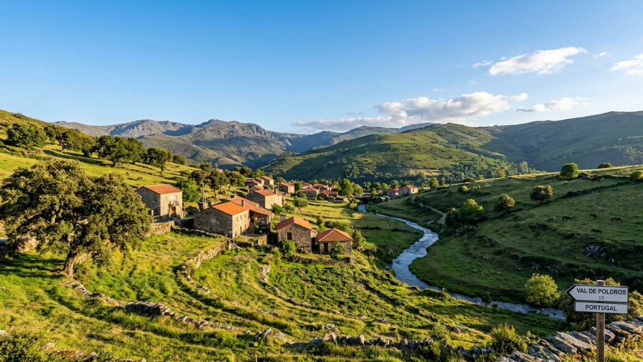 Uma aldeia esquecida a 1.200 m de altitude onde há só um morador e muitos vão lá apenas pelo restaurante
