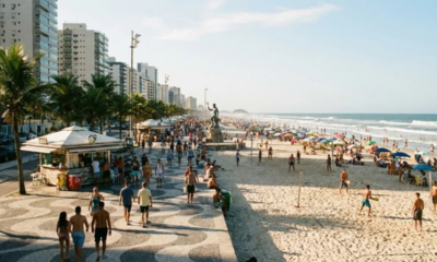 A apenas 70 km de SP, a cidade que abriga uma fortaleza de 1902 e a maior ciclovia à beira-mar do estado