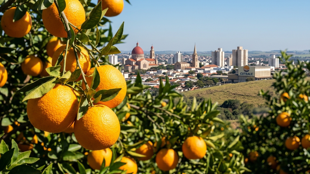 A "Capital da Laranja" abriga a maior exportadora de suco de laranja do mundo e está atraindo quem busca viver melhor