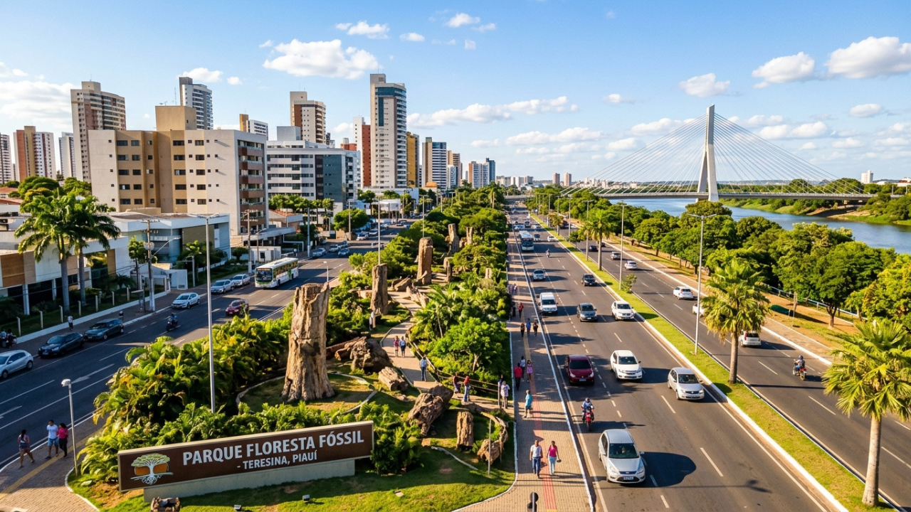 A “Mesopotâmia brasileira” é uma capital planejada que guarda uma floresta de 270 milhões de anos em plena avenida