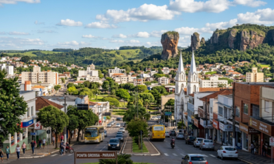 A "Princesa dos Campos Gerais" encanta com qualidade de vida e rochas de 400 milhões de anos a 120 km de Curitiba