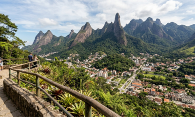 A Capital Nacional do Montanhismo encanta com o Dedo de Deus e a maior rede de trilhas do Brasil, a 90 km do Rio