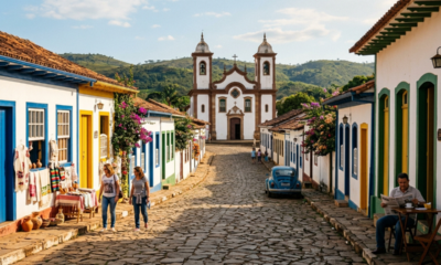 Uma cidade de Goiás com ruas de pedra históricas chama atenção com mais de 80 cachoeiras e três séculos de história