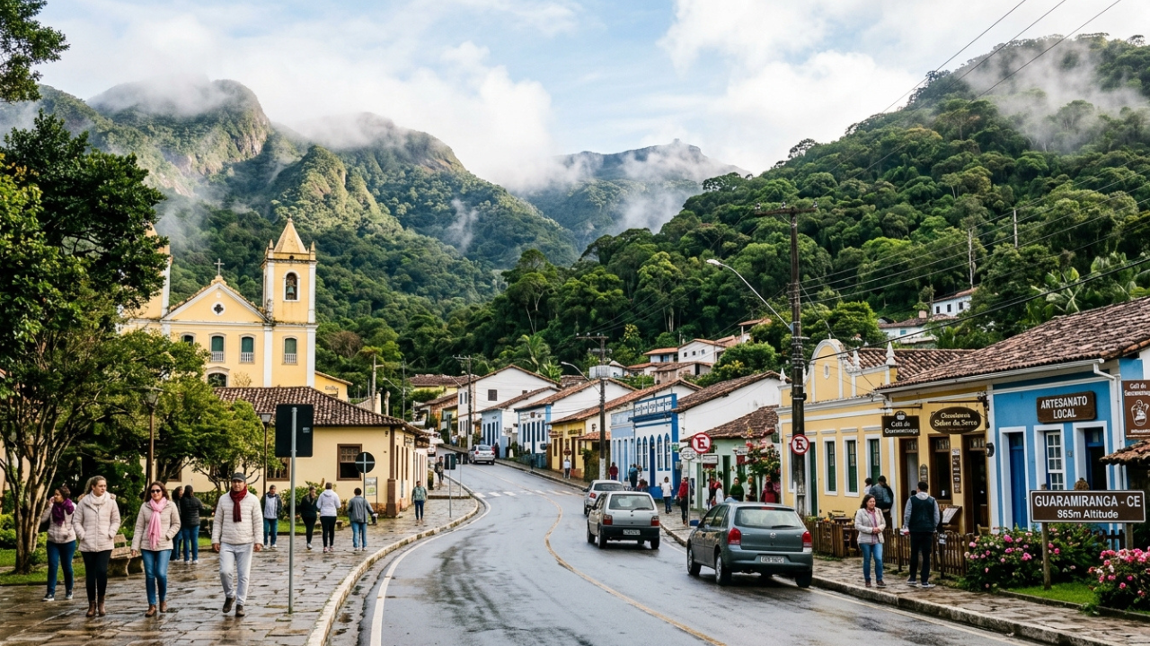 No sertão do Ceará, a “Suíça Cearense” surpreende com frio de até 10°C a mais de 800 metros de altura na Serra