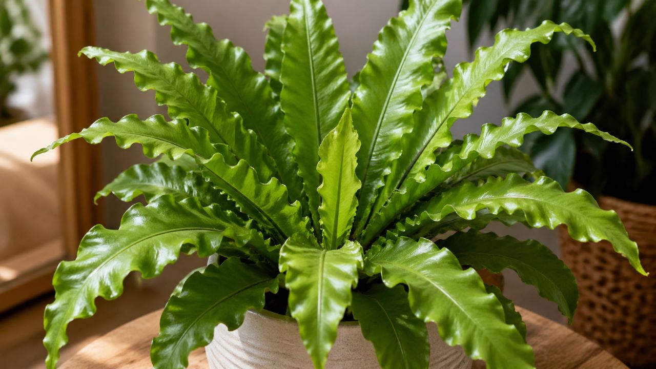 Planta asplênio se destaca pelas folhas onduladas que nascem do centro e transformam o ambiente