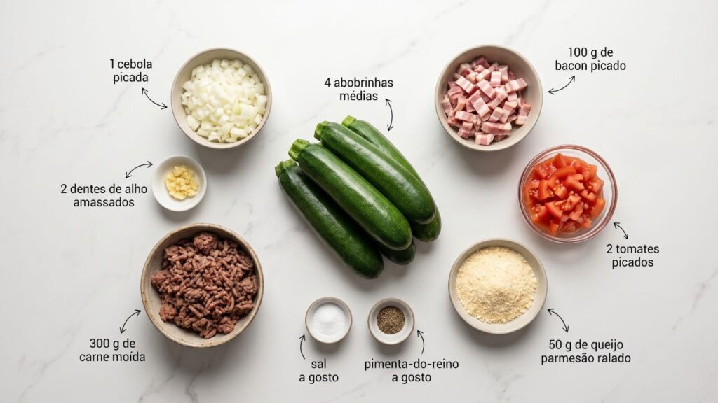 Essa abobrinha recheada fica leve e suculenta, perfeita para variar o cardápio no jantar