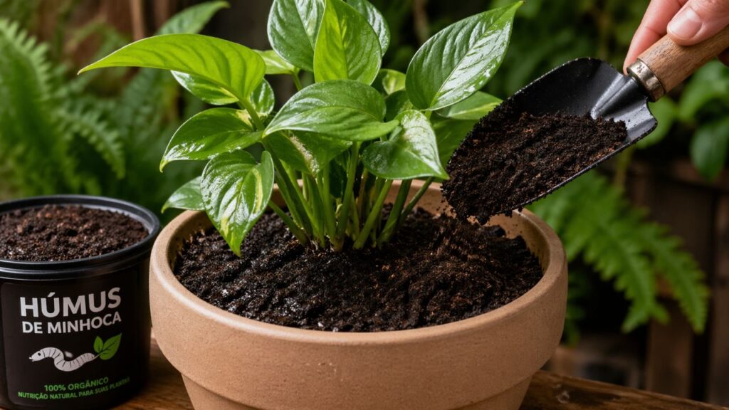 Adubo húmus de minhoca pode transformar o crescimento das plantas quando usado do jeito certo