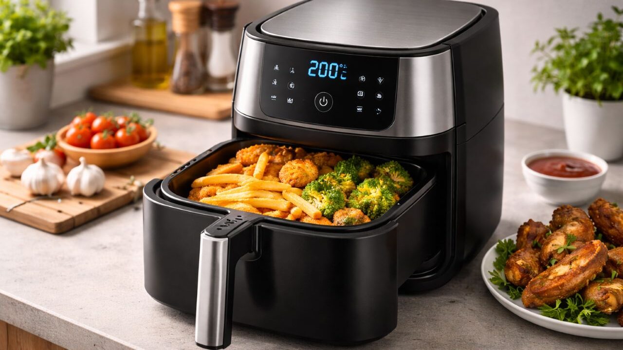 As melhores airfryer 2026 que se destacam pelo desempenho e ajudam a transformar sua rotina na cozinha