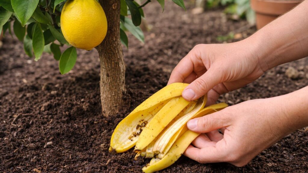 O ingrediente da cozinha que faz seu pé de limão carregar de frutos com mais força e produção