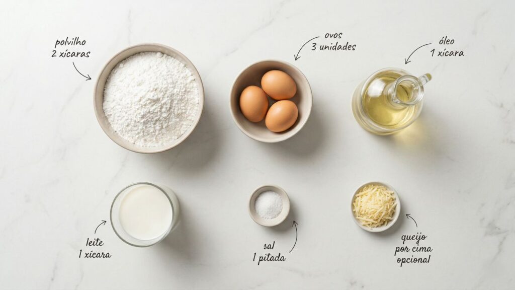 Esse biscoito de polvilho da minha vó cresce em 15 minutos, perfeito para servir com café fresco