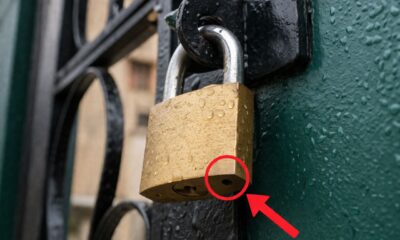 Poucas pessoas sabem: qual é a função do furo no cadeado