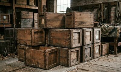 Se você tem caixotes de madeira antigos, possui um tesouro: 5 ideias para reutilizá-las em casa