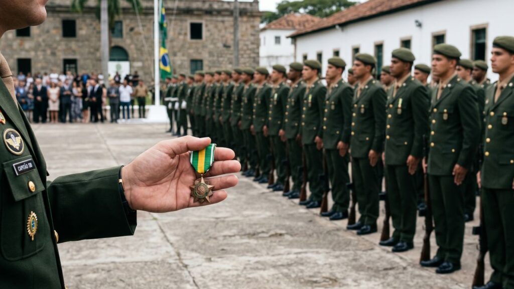 Napoleão Bonaparte, imperador francês: "Um soldado lutará muito e por muito tempo por um pedaço de fita colorida."