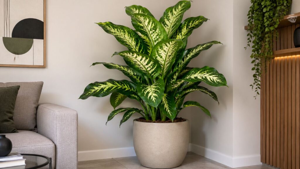 Nem todo mundo sabe, mas a planta comigo-ninguém-pode na decoração chama atenção e muda o visual do ambiente