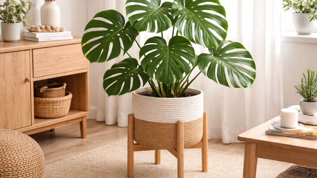 Como usar costela-de-adão de um jeito diferente na decoração e criar um efeito que chama atenção