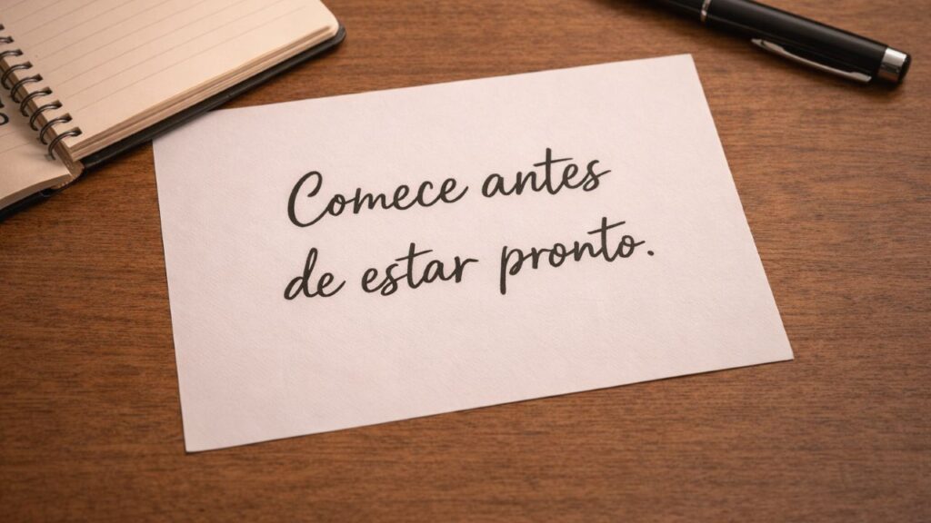 Frase de motivação que desperta o seu potencial máximo para agir agora e sair da inércia de vez