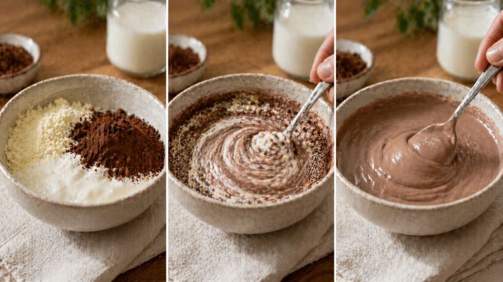 Mousse fácil com 3 ingredientes: sem leite condensado, creme de leite e ovo que fica pronto em minutos