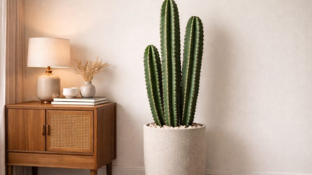 Esse cacto na decoração pode mudar o visual da sua casa e criar um destaque moderno que chama atenção