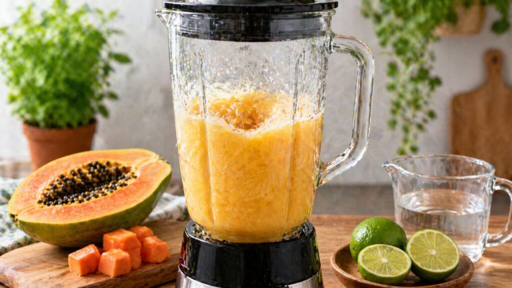 Benefícios do mamão com limão e o que essa mistura pode fazer no seu corpo sem exageros