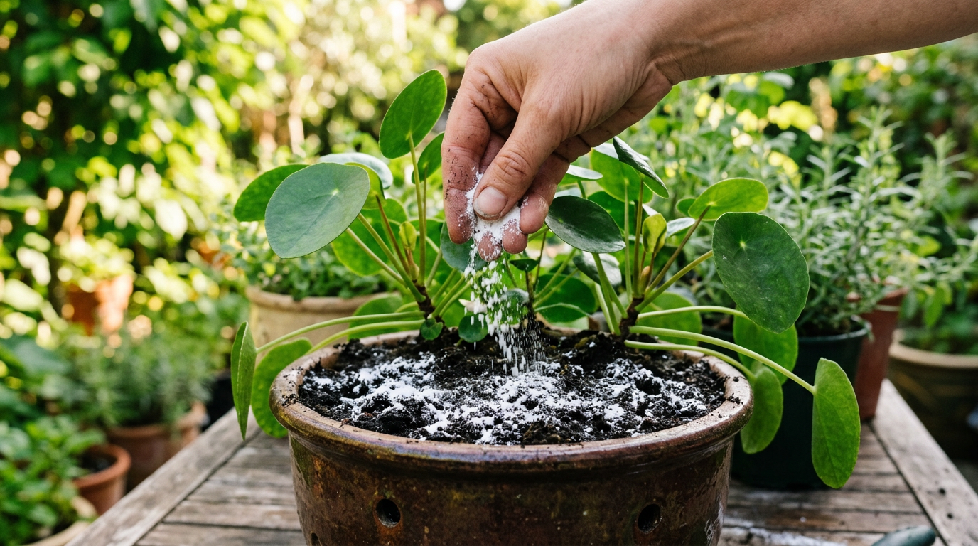 Espalhar bicarbonato de sódio em vasos de flores e no jardim: para que serve e por que é recomendado