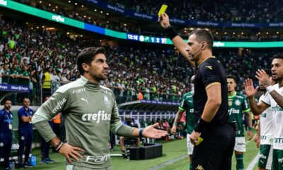 Abel Ferreira é punido com 8 jogos pelo STJD após expulsões no Brasileirão
