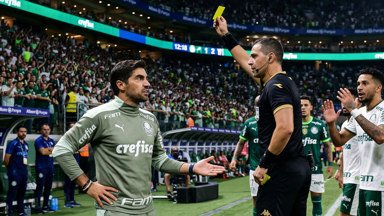Abel Ferreira é punido com 8 jogos pelo STJD após expulsões no Brasileirão