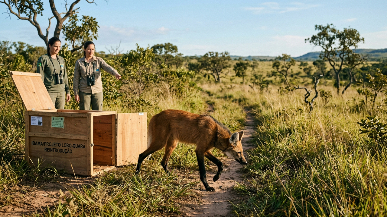 Animais raros criados como bichos de estimação aprendem a viver na natureza