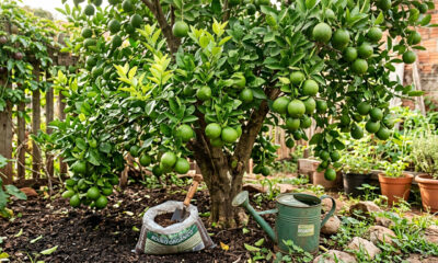 O que sua árvore de limão precisa em abril para prosperar e produzir frutos grandes e abundantes
