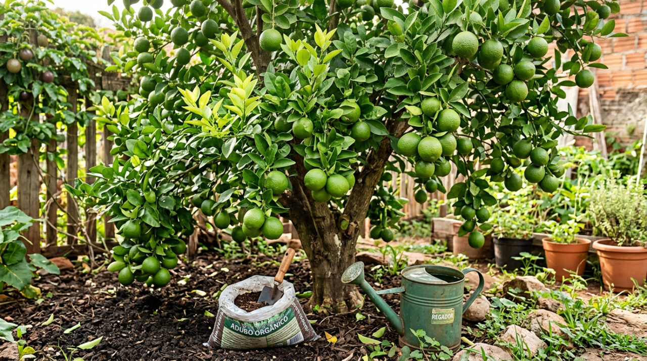 O que sua árvore de limão precisa em abril para prosperar e produzir frutos grandes e abundantes