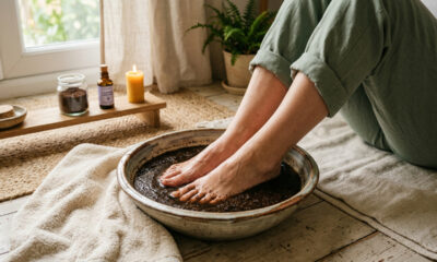 Lavar os pés com café e água morna: quais são os benefícios?