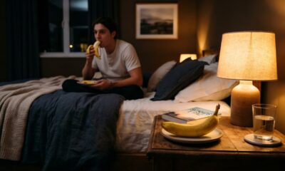 Banana à noite faz mal? Entenda o que realmente acontece no seu corpo ao consumir antes de dormir