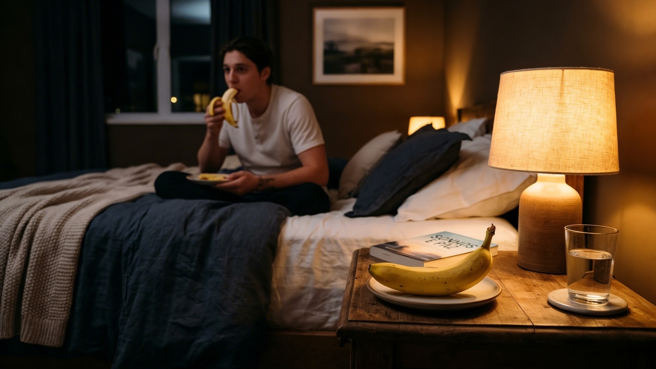 Banana à noite faz mal? Entenda o que realmente acontece no seu corpo ao consumir antes de dormir