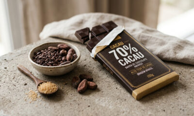 Chocolate amargo é saudável mesmo? O que realmente muda na composição e no efeito no corpo